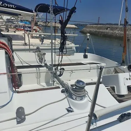 Botel Romantic Sailboat In Belem Lisboa